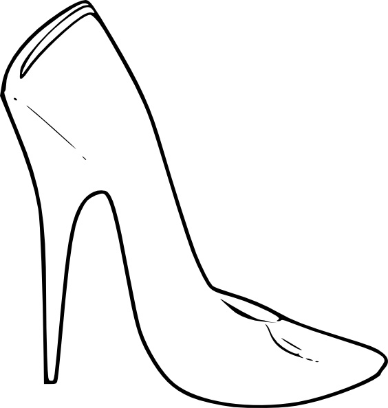 High Heel Shoes Women Fashion clip art Free vector in Open office ...