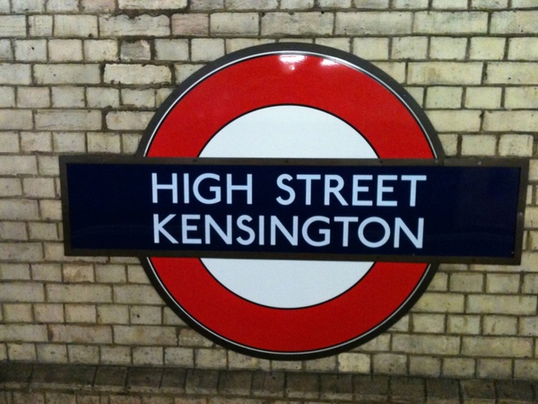 high street kensington underground