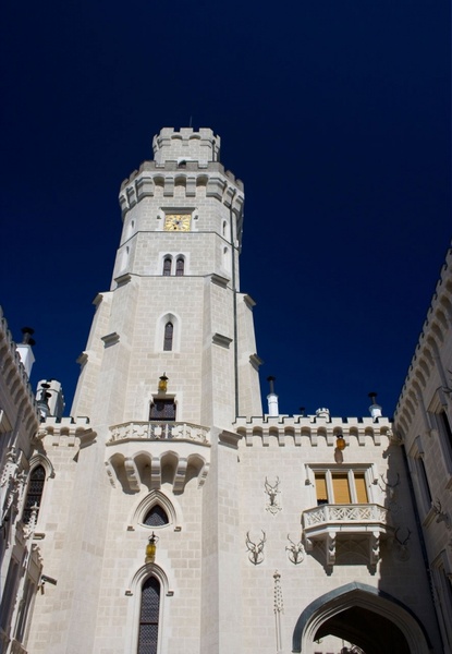 hluboka castle tower