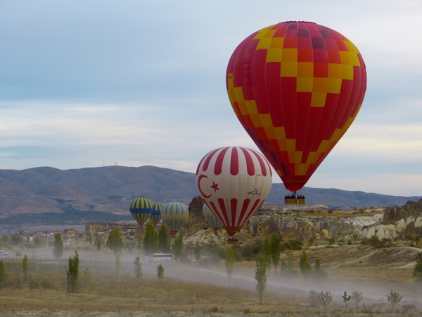 hot air balloon balloon drive