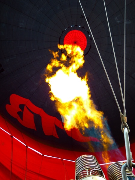 hot air balloon burner captive balloon