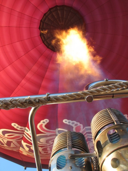 hot air balloon burner new mexico