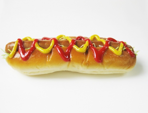 hot dog food sandwich
