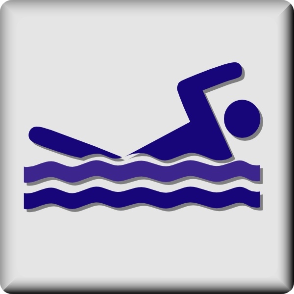 Hotel Icon Swimming Pool clip art