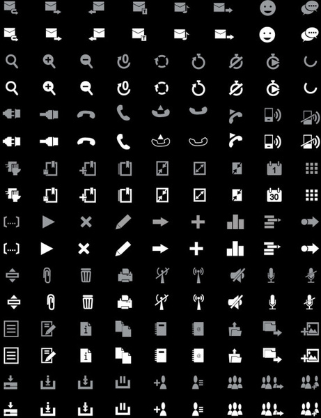 huge collection of web mini icon