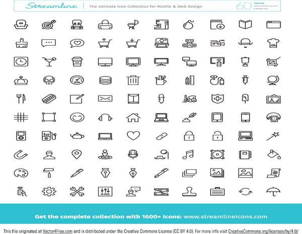 huge free icon vector pack