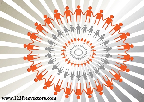 Human Circle Vector 