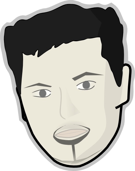 Human Face clip art 