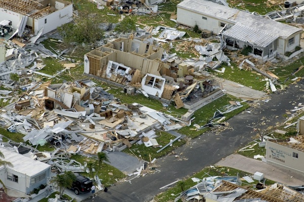 hurricane devastation charley