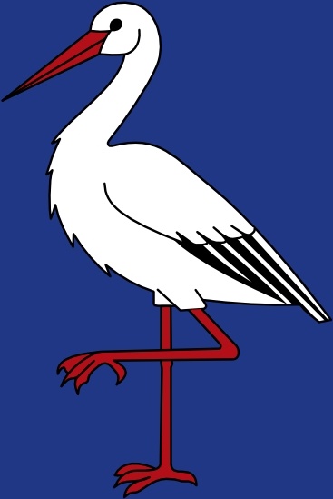 Ibis Bird Wipp Oetwil Am See Coat Of Arms clip art