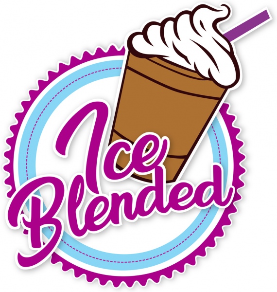ice blended label