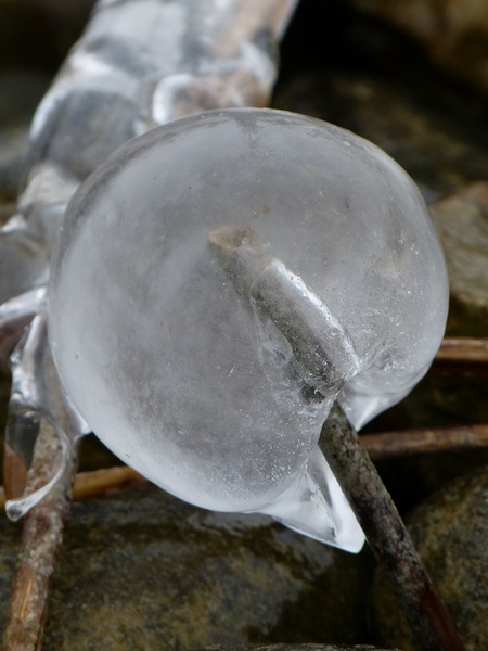 ice frozen ball 