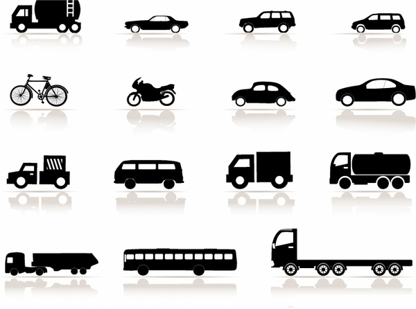 Icon set, Vehicles 