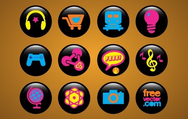 Icons Buttons