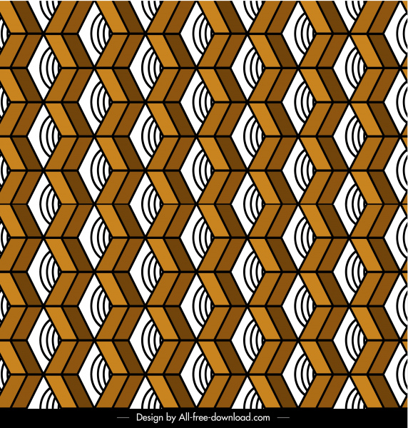 illusion pattern template vertical symmetric geometrical repeating