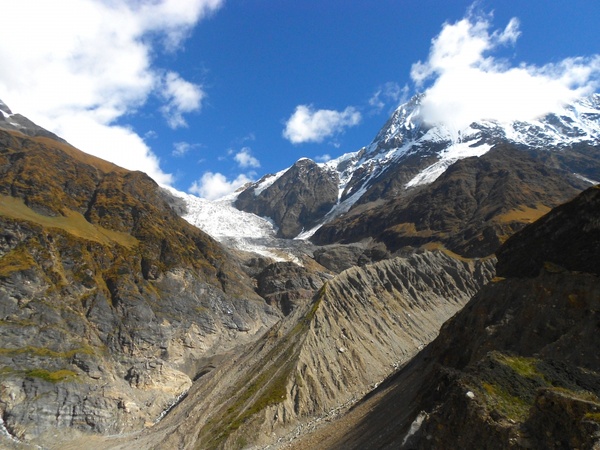india glacier mountains 