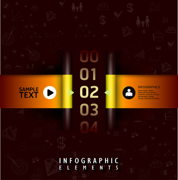 inforgraphic design template