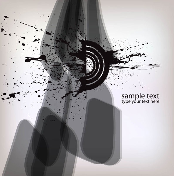 ink splash background 01 vector 