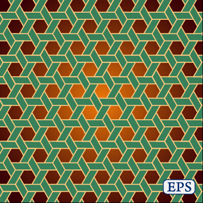 interweave pierced vector seamless pattern 