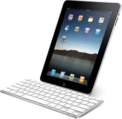 iPad with keyboard
