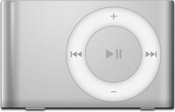 iPod Shuffle Silver 