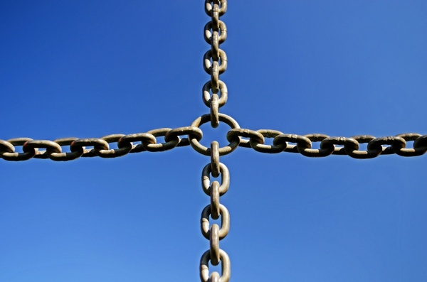 iron background chain