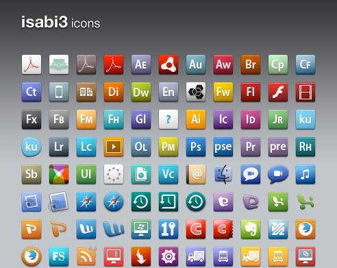 isabi3 for Windows icons pack 