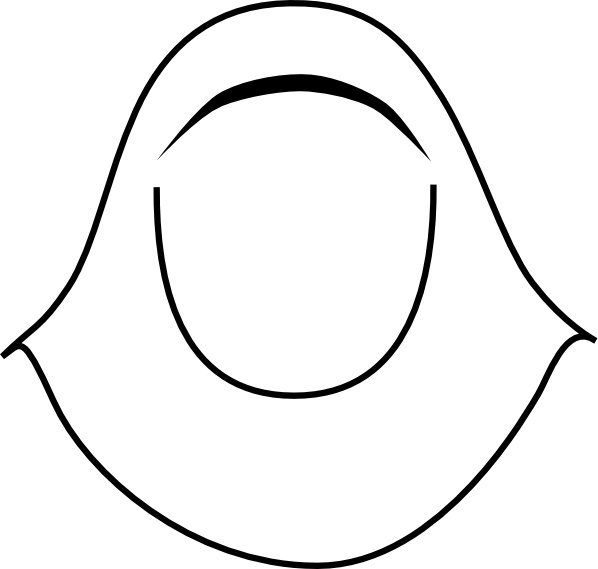 Islamic Women Clothing Hijab clip art 