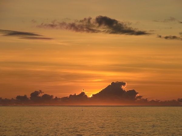 island of hawaii sunset sun