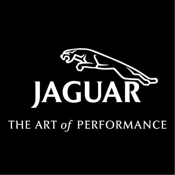 Jaguar Car Logo Outline