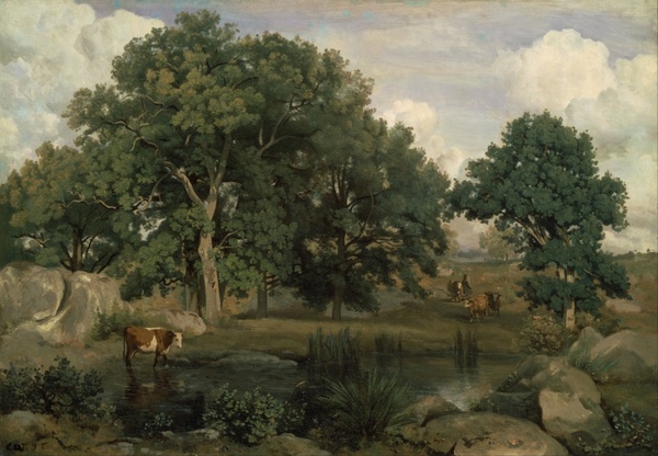 jean corot painting oil on canvas