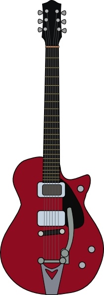 Jet Firebird Guitar clip art