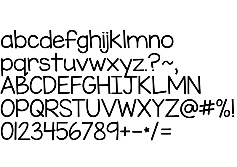 Kindergarten Font Free Download