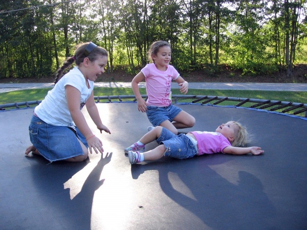 kids trampoline fun