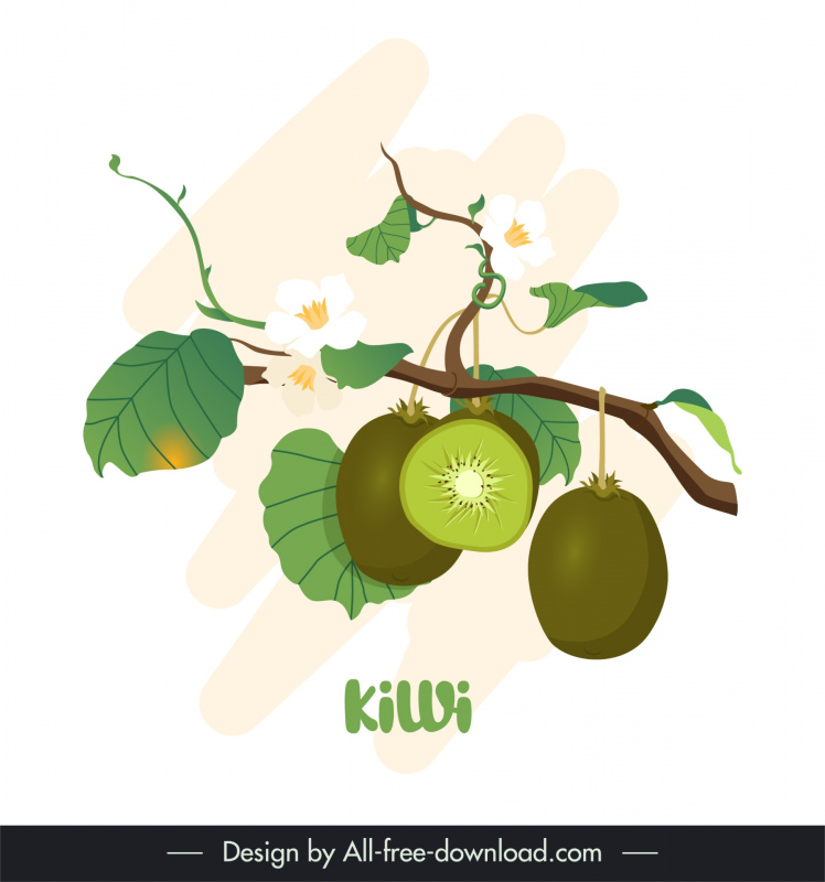 kiwi fruit design classic elegance