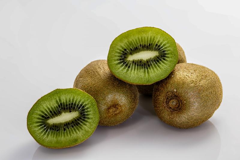 kiwifruit backdrop picture realistic cut fruits decor 