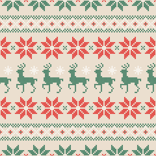 Download Knitted Fabric Christmas Pattern Vector Set Free Vector In Encapsulated Postscript Eps Eps Vector Illustration Graphic Art Design Format Format For Free Download 1 50mb SVG Cut Files
