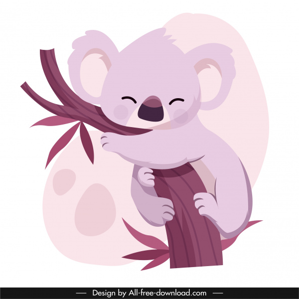 koala icon cute cartoon sketch