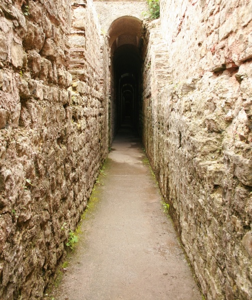 labyrinth wall stones