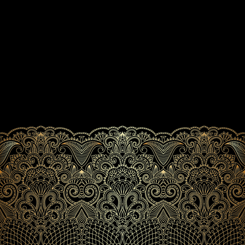 lace decorative pattern vector background 