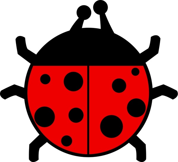 Ladybug flat colors