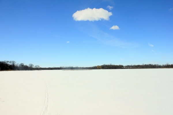 lake maria landscape winter