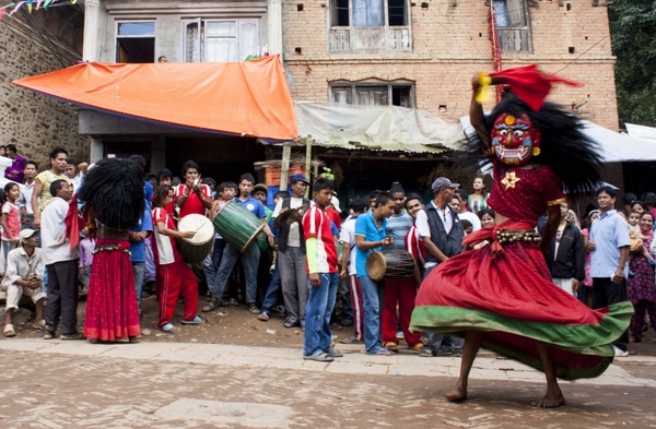 lakhe festival nepal