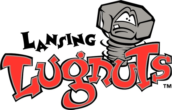 Lansing Lugnuts Logo PNG Vector (EPS) Free Download