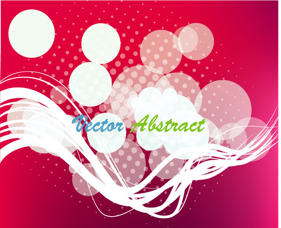 lany pink abctract free vector 