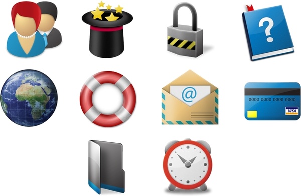 Large Toolbar Icons icons pack 