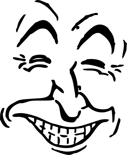 Laughing Face clip art
