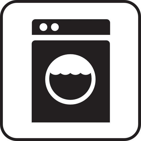 Laundry Laundomat White clip art 