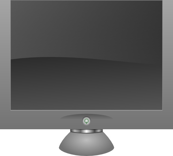 Lcd Monitor  clip art