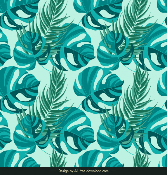 leaves background classic green decor